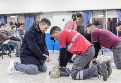 «Autocuidado» en Lanús Oeste y Monte Chingolo
