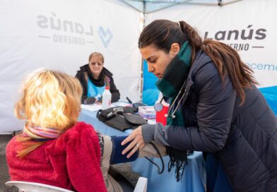 El Municipio de Lanús impulsa nuevas jornadas del programa “Plazas Saludables” en distintos barrios del distrito