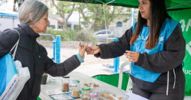 Separación de residuos en las plazas de Lanús: nuevo operativo ¡Ambiente Sí!