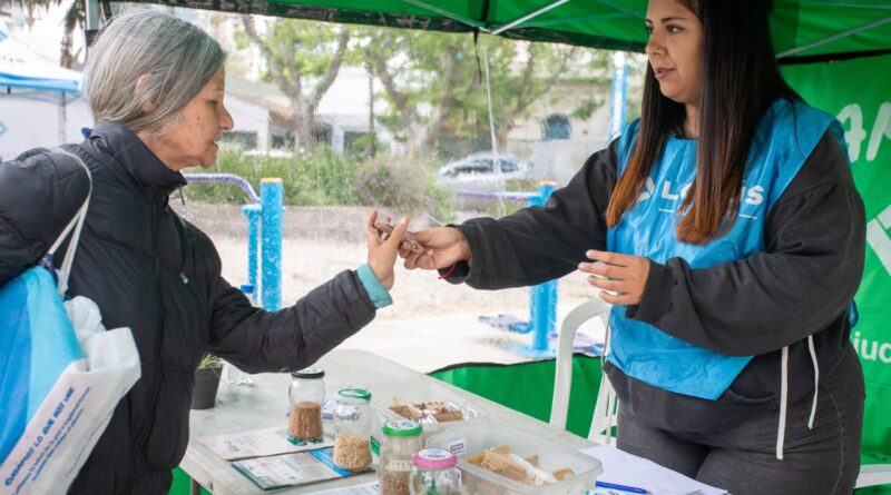 Separación de residuos en las plazas de Lanús: nuevo operativo ¡Ambiente Sí!