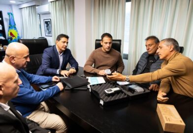 Álvarez y Marinucci firmaron un acta de compromiso para reforzar los Controles del Tránsito Pesado en Lanús