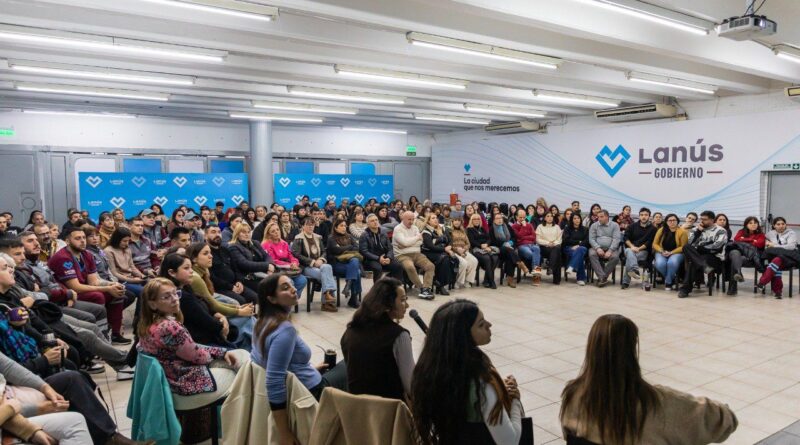 Lanús: Encuentro de Trabajadores y Trabajadoras Municipales de Salud