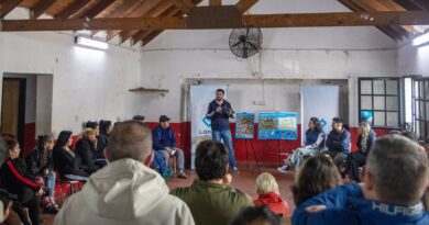 Anuncian la construcción de un espacio recreativo y deportivo en el Barrio La Maquinita