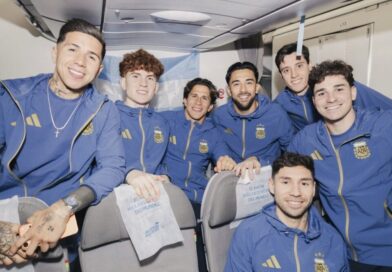 Argentina ya está en Estados Unidos y comenzó la cuenta regresiva para el Mundial