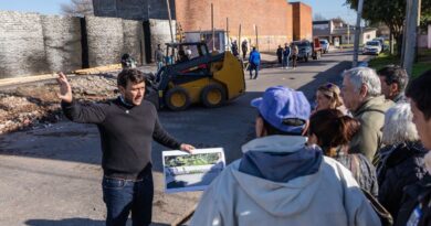 Lanús Gobierno comenzó nuevas obras en las inmediaciones del Cementerio Municipal