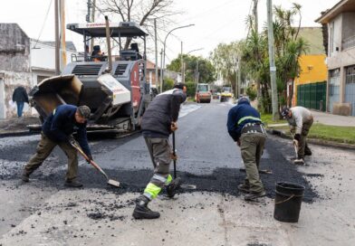 Mejoras en las calles de Lanús: continúan las obras del Plan de Pavimentación 2026 – 2027