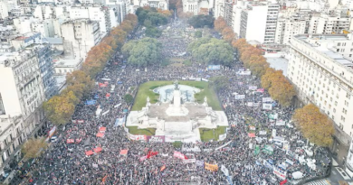 Masiva movilización del “Ni Una Menos” con fuertes críticas al Gobierno nacional