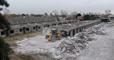 Inician la construcción de un nuevo espacio recreativo y deportivo en el Barrio La Maquinita