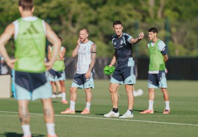 Argentina ajusta detalles para el debut mundialista ante Argelia