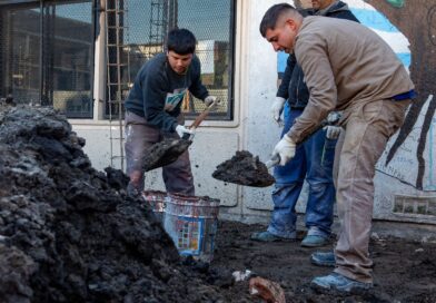 Infraestructura: El Municipio de Lanús avanza con el plan de obras en los establecimientos educativos públicos del distrito