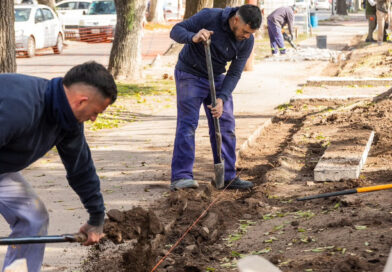 Espacios públicos: Lanús Gobierno inició las obras de refacción integral en la plaza José Hernández