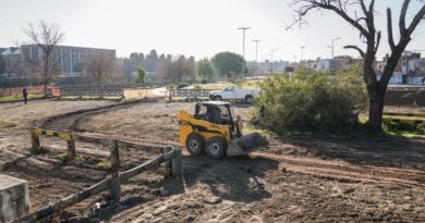 Lanús Gobierno avanza con las obras en el Distrito La Ribera