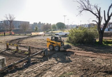 Lanús Gobierno avanza con las obras en el Distrito La Ribera
