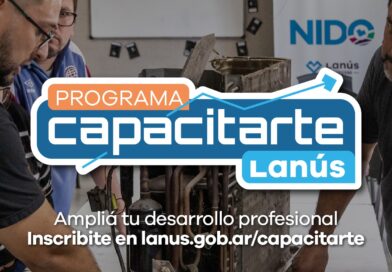 Abren inscripciones a cursos del programa “Capacitarte Lanús”