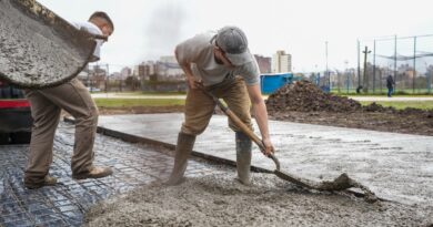 Incorporan un Centro de Calistenia en el Parque Central las Colonias