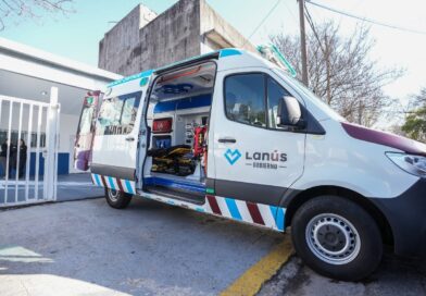 Lanús Gobierno sumó una nueva Unidad de Traslado Crítico al Sistema de Emergencias Local