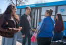 Julián Álvarez inauguró el nuevo Colectivo Sanitario en el Barrio Villa Independencia