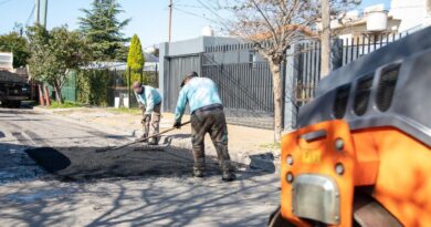 Lanús Gobierno sigue con las obras del Plan de Pavimentación en el distrito