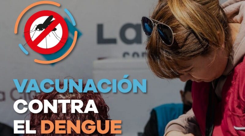 El Municipio de Lanús impulsa una campaña de vacunación gratuita contra el dengue