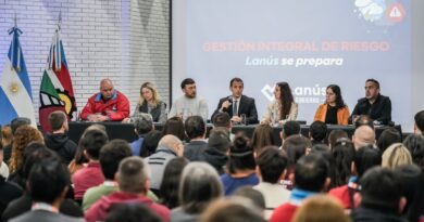Julián Álvarez encabezó la 3ra Jornada de Emergencias «Lanús se Prepara»