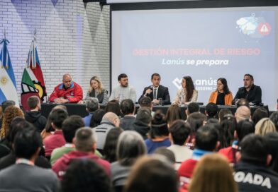 Julián Álvarez encabezó la 3ra Jornada de Emergencias «Lanús se Prepara»