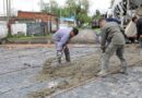 El Municipio de Lanús avanza con las obras de urbanización en el Parque Lineal del Oeste