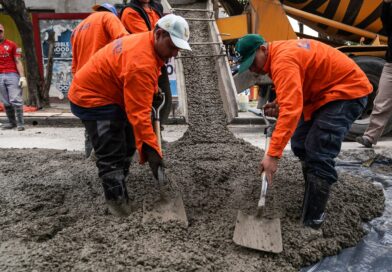 El Municipio de Lanús avanza con el Plan de Pavimentación en el Barrio Villa Argerich